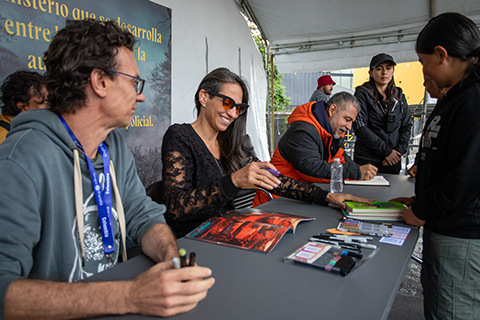 Galería de experiencias en la FILBo