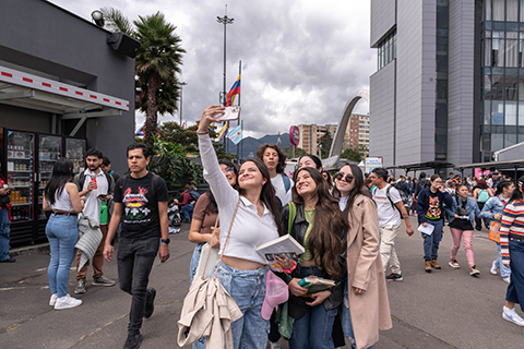 Galería de experiencias en la FILBo