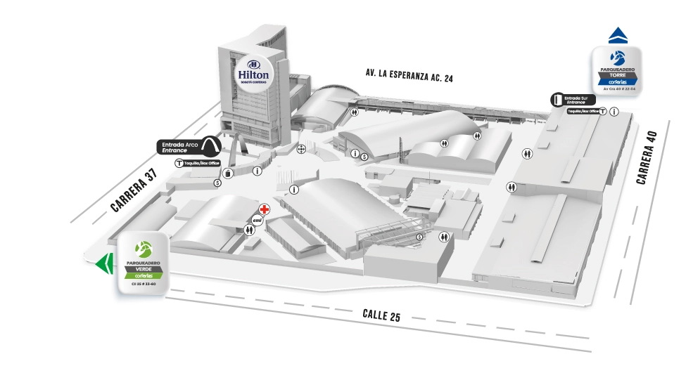 Plano de la FILBo 2024