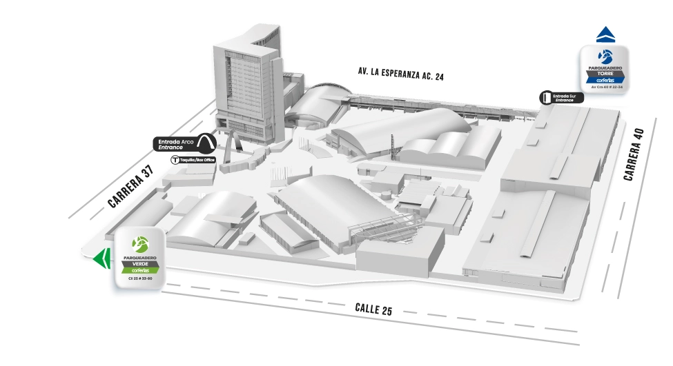 Plano de la FILBo 2024